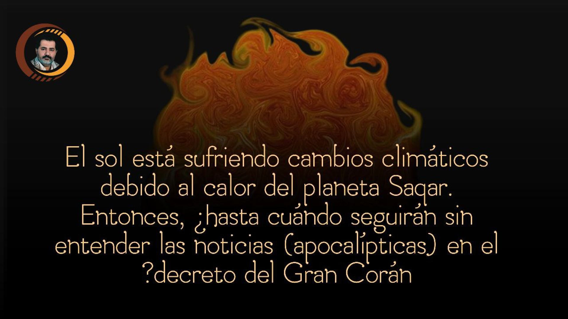 El sol está sufriendo cambios climáticos debido al calor del planeta Saqar