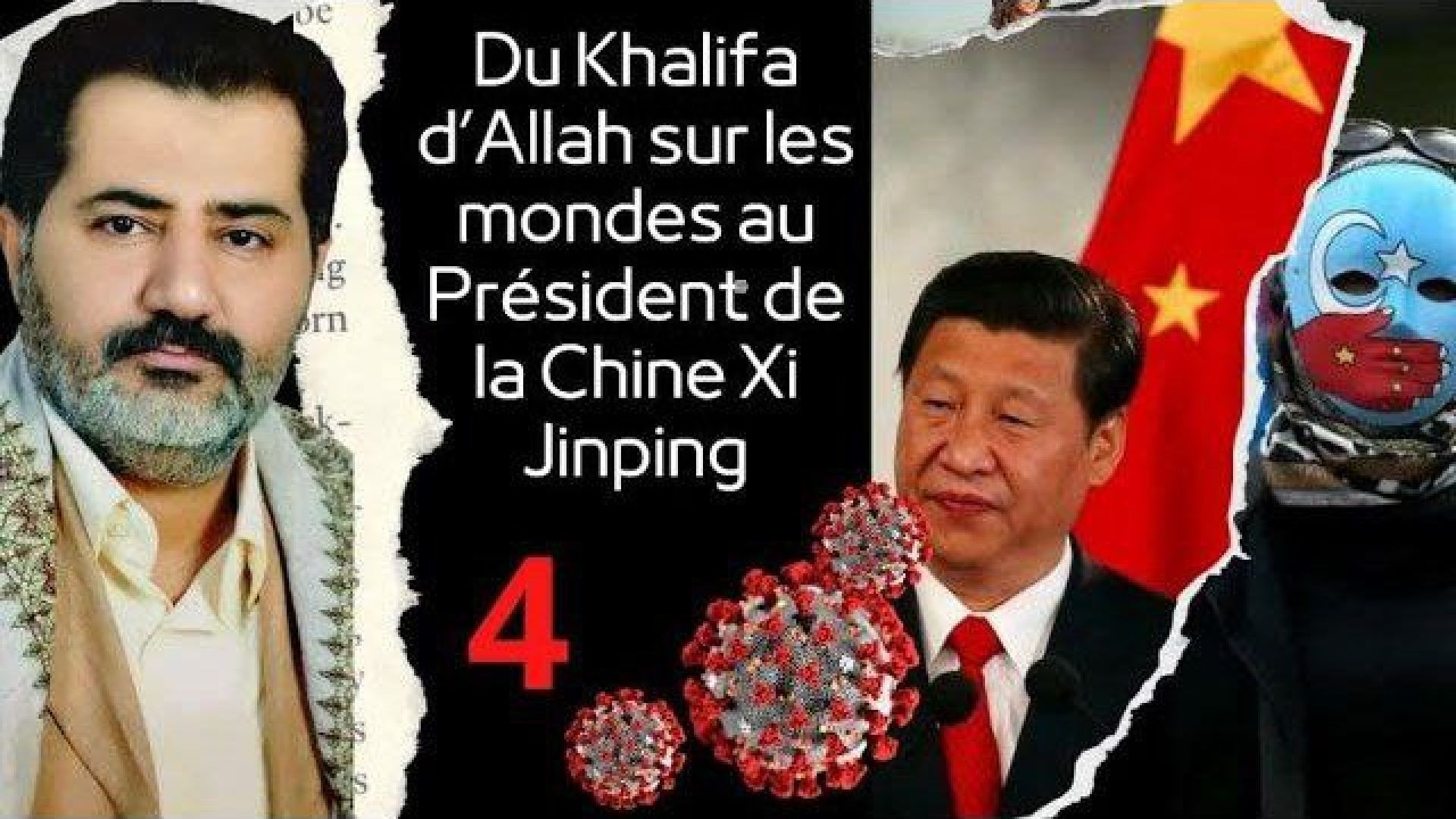 ⁣4- Du Khalifa d’Allah sur les mondes au Président de la Chine Xi Jinping..