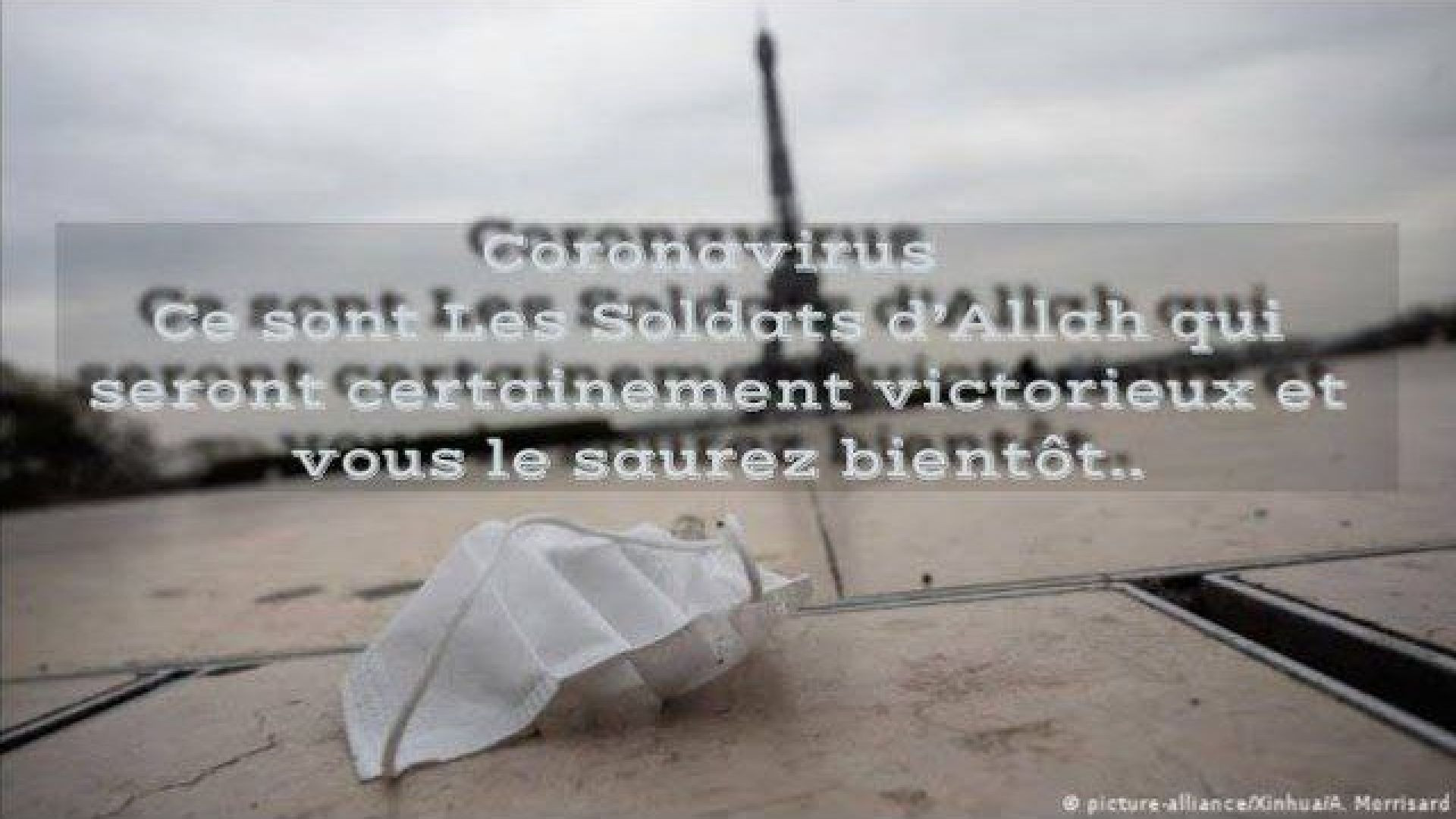 ⁣16_ Coronavirus : Ce sont Les Soldats d’Allah qui seront certainement victorieux et vous le saurez bientôt..