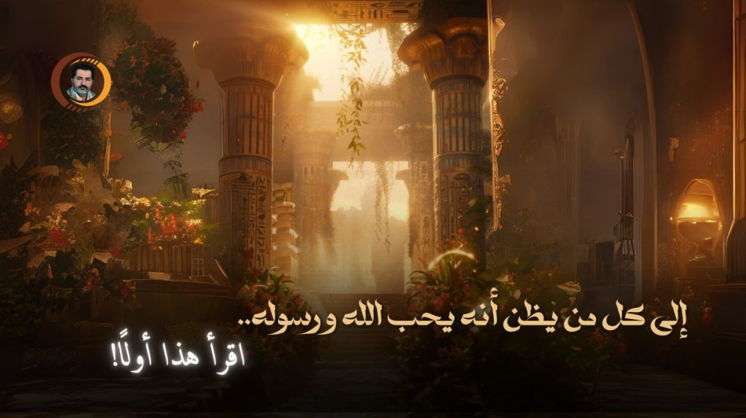 ⁣الرّدود على من يصف نفسه بـ ( حب الله ورسوله ) ..