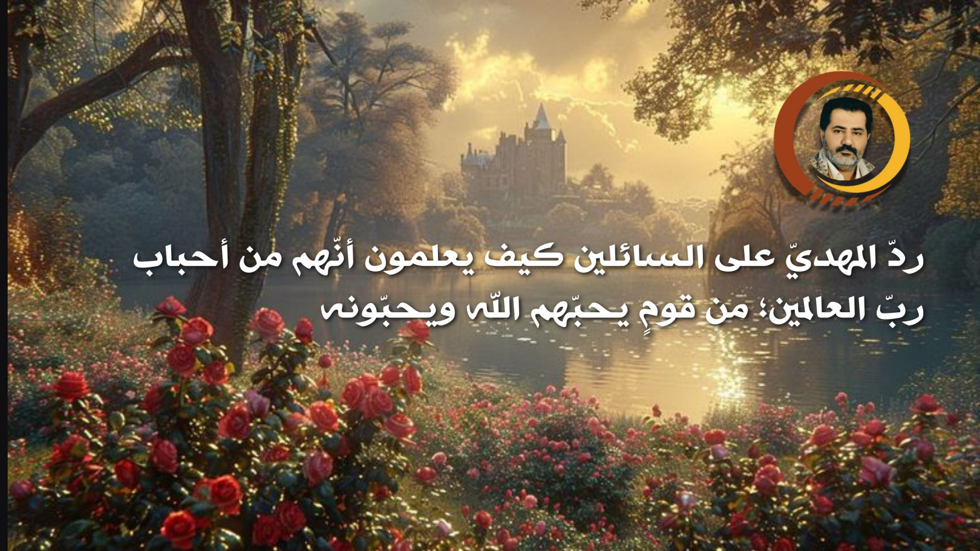 ⁣ردّ المهديّ على السائلين كيف يعلمون أنّهم من أحباب ربّ العالمين؛ من قومٍ يحبّهم الله ويحبّونه ..